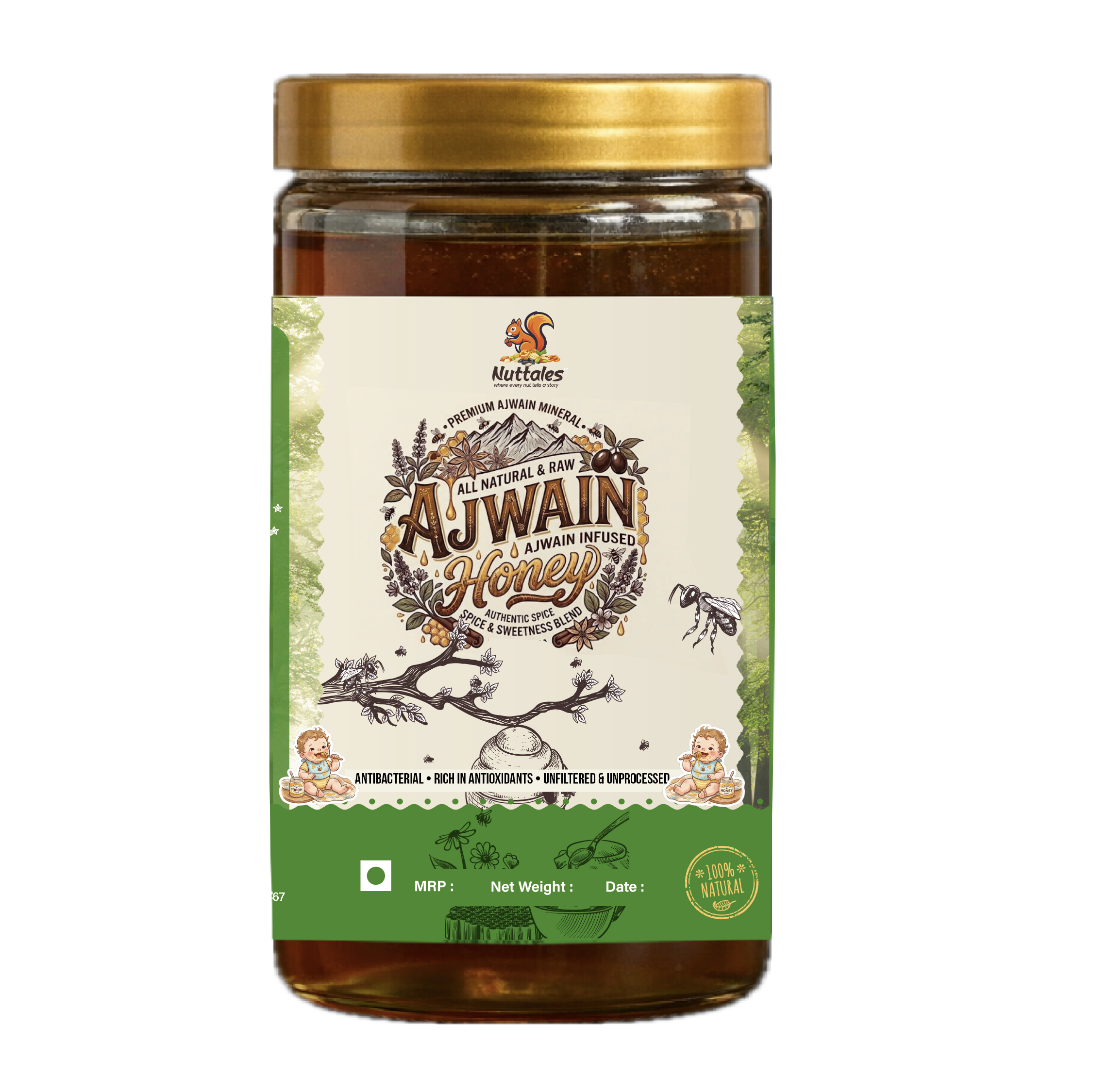 Ajwain Honey